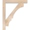 Ekena Millwork Balboa Block Smooth Bracket w/ Offset Brace, Douglas Fir, 5 1/2"W x 30"D x 36"H BKT0604X30X36BOA05SDF - alternate 3